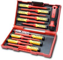 Atsuktuvų komplektas (13 dalių) elektrikams VDE 1000V SD-V861 Pro'sKit