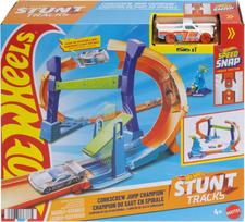 Mattel Žaislinis automobilis su kilpa ir šuoliu