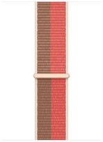 „APPLE“ DIRŽELIS „APPLE WATCH ML303AM/A SPORT LOOP“ 45 MM Rožinis POMELO/RŪDO ORIGINALUS ANTSPAUDAS