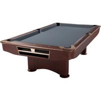 Biliardo stalas Pool Competition II, 9 ft, raudonmedis, Club Cloth geltonai žalias