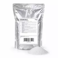 Epsom vonios druska, magnio sulfatas 99,5 %, 5kg