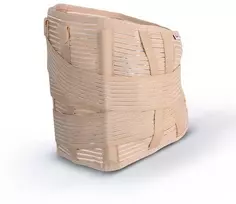 Reha Fund Lumbosacral Support Belt with Tightening Straps Lumbo O-1431/4XL REHAFUND, rusvai gelsvas