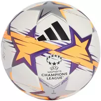 Futbolo kamuolys adidas UCL Womens Mini 26/27 League Stage balta ir-oranžinė-violetinė KE5143 (1)
