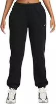 Kelnės moterims Nike Studio Fleece juoda IM8076 001 (M)