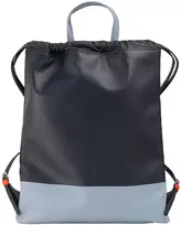 DUDU Kuprinė Drawstring Colorful Linosa – skóra naturalna, zapięcie magnetyczne, zapięcie na zatrzask, ściągacz