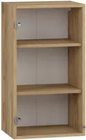 VENTO GV-40/72 carcass, upper cabinet with glass craft oak