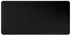 Didelė Pelės Kilimėlis - LUMIVIDA PVC Oda 1200x600 mm Vandeniui Atsparus Juodas
