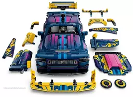 LEGO statybų rinkinys - LEGO Technic 42236 Custom Garage Ford Mustang GT 973 Pcs