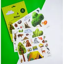 Lavinamieji magnetukai vaikams "Miškas"