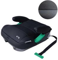 Automobilinė kėdutė SORINO Booster Eris 125-150cm, Juodas / Juodas