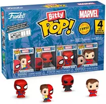Parker FUNKO Bitty POP! Figūrėlių rinkinys: Marvel, ~3 cm (4 vnt.)