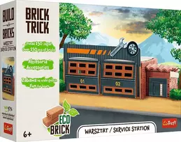 Trefl Rankdarbių rinkinys brick trick dirbtuvės su plytomis ir medžiu