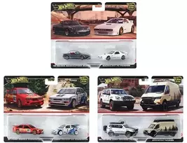 Mattel Žaisliniai Hot Wheels automobiliai 2 vnt rinkinys 1:64