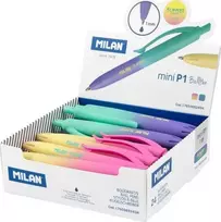 Rašikliai P1 mini Sunset mėlyni 24 vnt. Milan