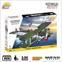Cobi Kaladėlės istorinio lėktuvo Fairey Swordfish modelis 1:32
