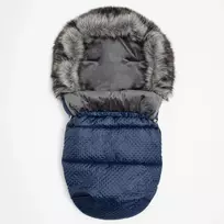 New Baby Lux žieminis flisinis miegmaišis mėlynas