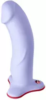 Fun Factory „Boss Stub“ silikoninis dildo su siurbtuku, violetinis