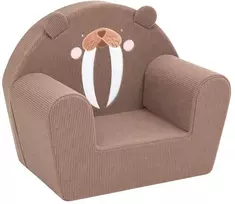 New Baby Walrus vaikiškas kordurovinis fotelis