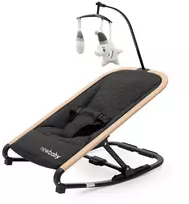 New Baby supama kėdė Snuggle juoda