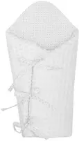 Prabangus New Baby Minky vystyklas, baltas, 75x75 cm