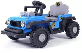 Elektrinis vaikiškas automobilis Milly Mally Prime 2in1 mėlynas