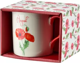 Mondex Since 1986 MES Puodelis sierpień 320ml 8,7x9cm August