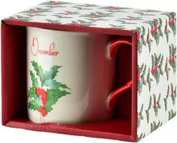 Mondex Since 1986 MES Puodelis grudzień 320ml 8,7x9cm December