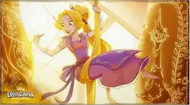 Ravensburger Stalo žaidimo neopreno žaidimo kilimėlis Rapunzel