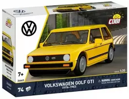 Cobi Kaladėlės Volkswagen Golf GTI geltonas modelis 1:35