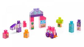 Mattel Konstruktorius Mega Bloks su stalu ir spalvotais kaladėlėmis
