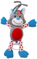 Baby Mix pliušinis žaislas su muzikine dėžute – katė Baby Mix