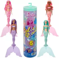 Mattel Lėlė Barbie Color Reveal su balioniniais gyvūnėliais