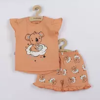Vaikiška vasarinė pižama New Baby Dream Dream lašišos spalvos, dydis 74 (6-9 mėn.)