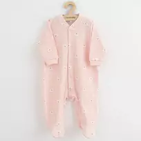 New Baby Classic II baltas kūdikio kombinezonas su meškiuku, dydis 80 (9-12 mėn.)