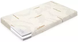 Vaikiškas čiužinys New Baby CLASSY 160x80x12 cm iš viskoelastinės putų medžiagos Cashmere