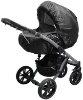 New Baby Basic juodas vežimėlio užvalkalas