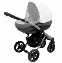 Tinklelis nuo uodų vežimėliui New Baby Basic, juodas
