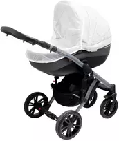 Tinklelis nuo uodų vežimėliui New Baby Basic baltas