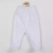 Naujagimio puskojinės New Baby Classic II baltos, 100 % medvilnės