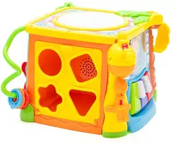 Dėlionė Interaktyvus muzikinis edukacinis žaislas kubas Baby Mix