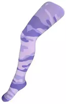 Medvilninės pėdkelnės New Baby su kamufliažiniu raštu, šviesiai rožinės ir violetinės spalvos, dydis 104 (3-4 m.)