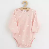New Baby Classic II baltas bodis su meškiuku, dydis 62 (3-6 mėn.)