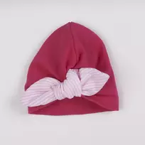 Mergaičių turbaninė kepurė New Baby For Girls su dryžiais, dydis 68 (4-6 mėn.)