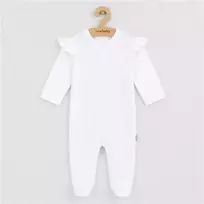 New Baby praktiškas baltas kūdikio kombinezonas, dydis 92 (18-24 mėn.)