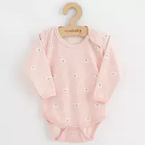 New Baby Classic II bodis su meškiuku, baltas, dydis 80 (9-12 mėn.)