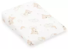 Užvalkalas pagalvėlės vežimėliui New Baby BASIC smėlio spalvos 30x37 cm