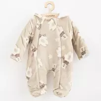 Baby Wellsoft žiemos kombinezonas New Baby „Poliarinis meškiukas“, dydis 80 (9-12 mėn.)