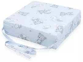 Sėdynės pagalvėlė vaikų kėdutei New Baby BASIC Bear mėlyna