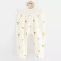 Ekologiškos medvilninės kojinės-kelnės kūdikiams New Baby Happy Olives