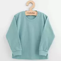 Vaikiški medvilniniai marškinėliai ilgomis rankovėmis New Baby Kindergarten Iceberg